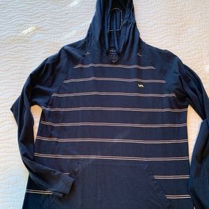 Mens M t-shirt material RVCA hoodie